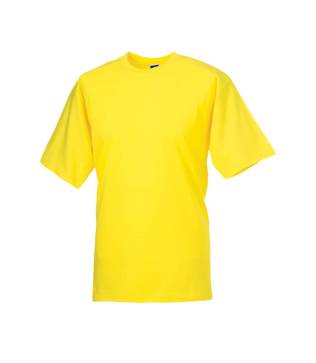 T-shirt à manches courtes homme jaune Russell