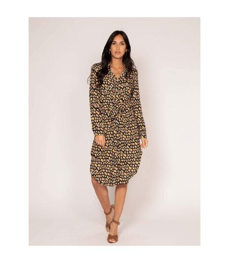 Robe chemise longue motifs IGIRL - Dona X Lisa