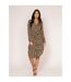Robe chemise longue motifs IGIRL - Dona X Lisa-4