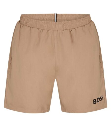 Short De Bain Dolphin Homme Beige Boss