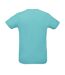 T-shirt Sprint Adulte Bleu Piscine SOLS-2