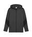 Mens Evostripe Full Zip Hoodie Dark Grey Heather Puma-1