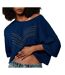 T-Shirt bleu femme kaporal steal-1