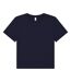 T-shirt Femme Bleu Marine Bella + Canvas-1
