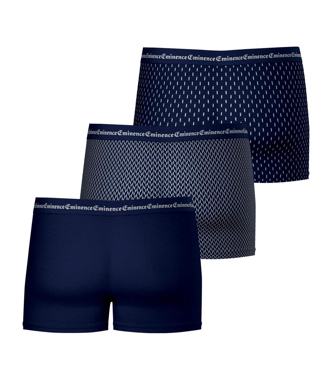 Lot de 3 boxers homme Business Print Eminence-4