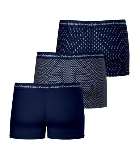 Lot de 3 boxers homme Business Print Eminence