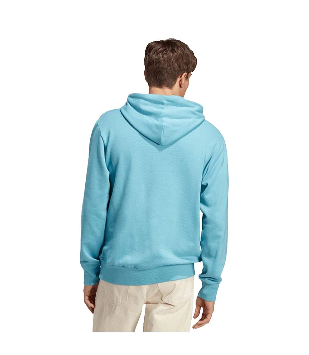 Sweat À Capuche Essentials Homme Bleu Adidas-3