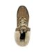Womens/ladies Edmonton Leather Winter Boots Brown Karrimor-3