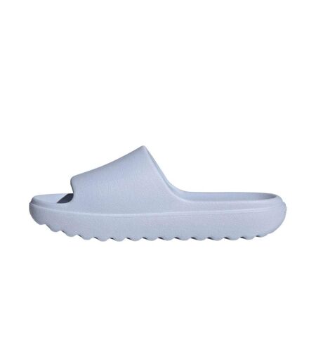 Womens/ladies Adilette Lumia Cloudfoam Slides Sky Blue Adidas