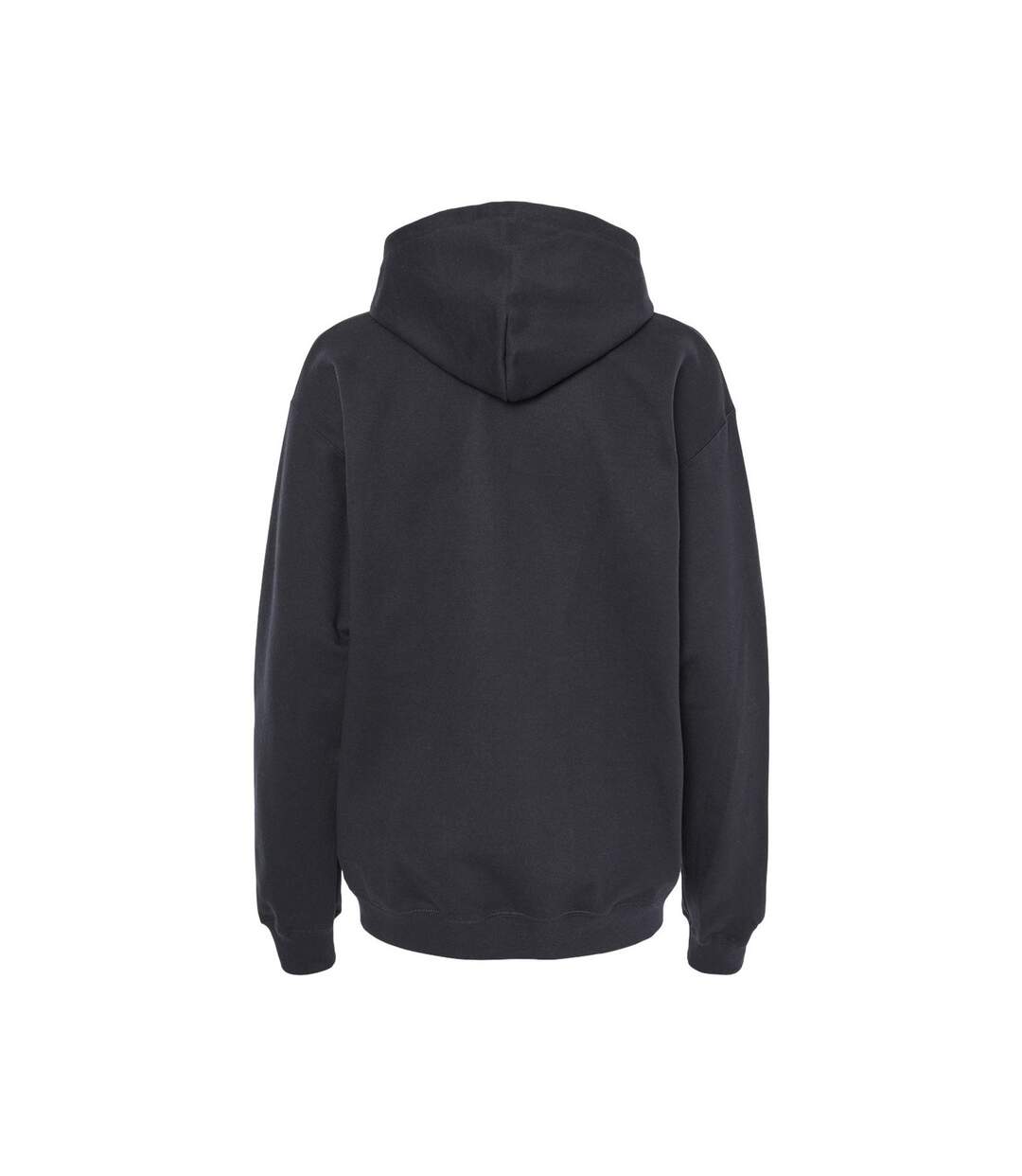 Unisex Adult Softstyle Fleece Midweight Hoodie Black Gildan-2
