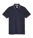 Polo Motif/style Rayure Contrastée Sur Bord Edgeware Homme Bleu Marine Jack Wills-1