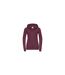 Veste à capuche authentic femme bordeaux Russell