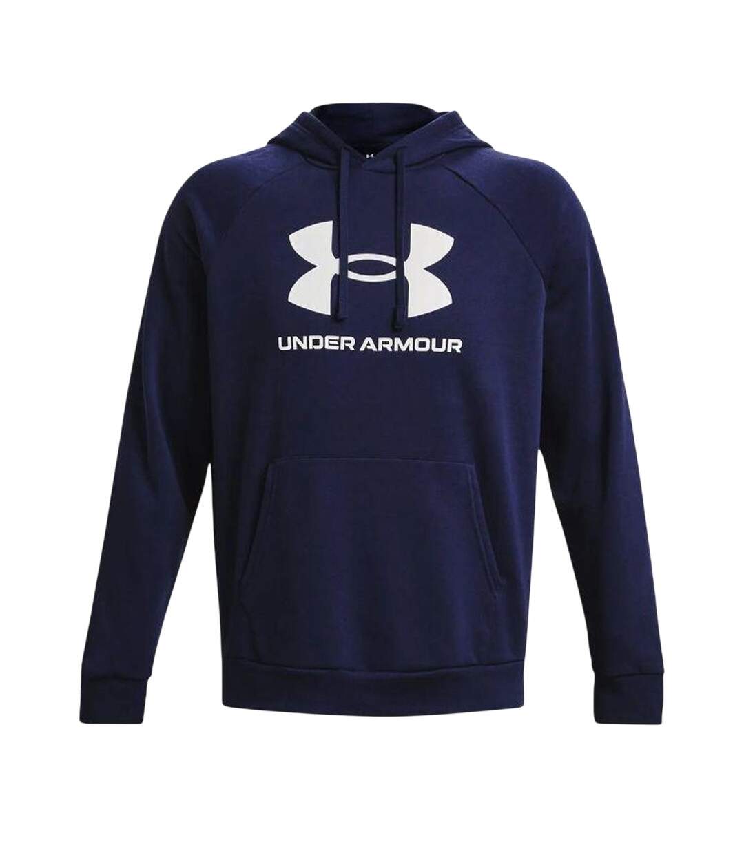 Sweat À Capuche Style Logo Rival Homme Bleu Marine Under Armour-2