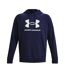 Sweat À Capuche Style Logo Rival Homme Bleu Marine Under Armour-2
