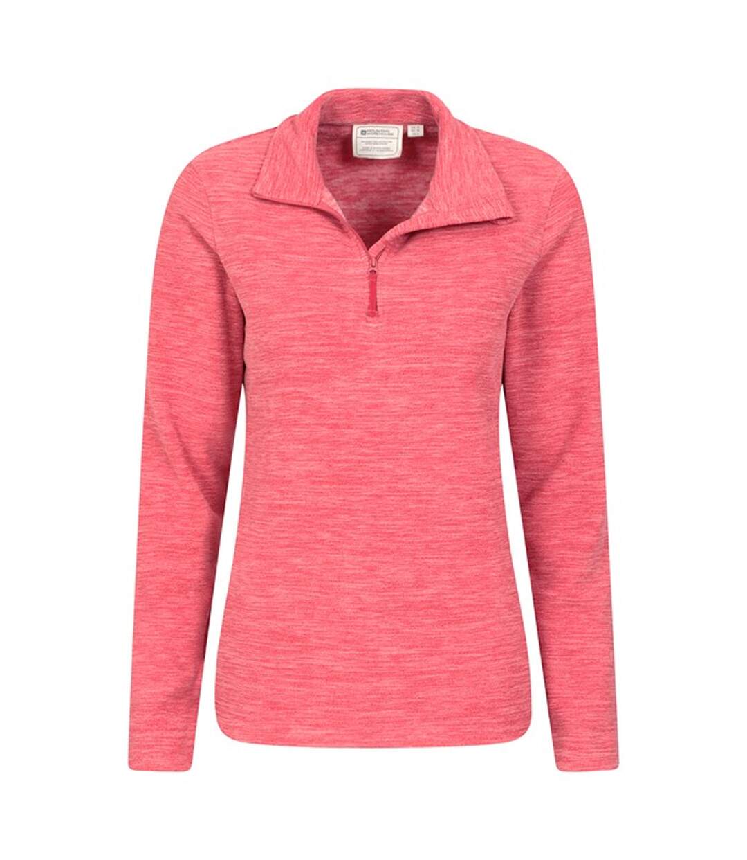 Womens/ladies snowdon melange fleece top winetasting Mountain Warehouse