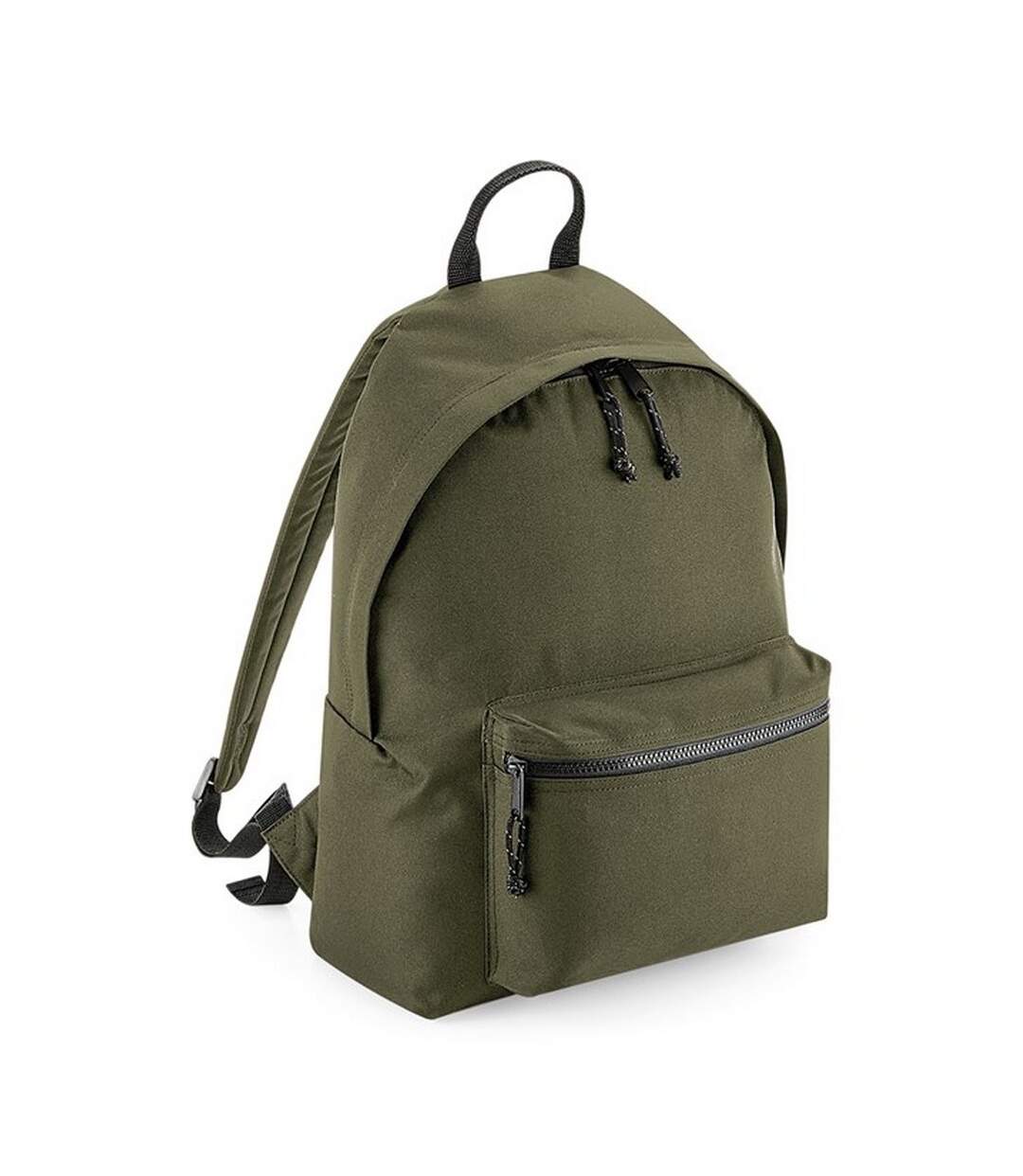 Sac à dos taille unique vert militaire Bagbase-1