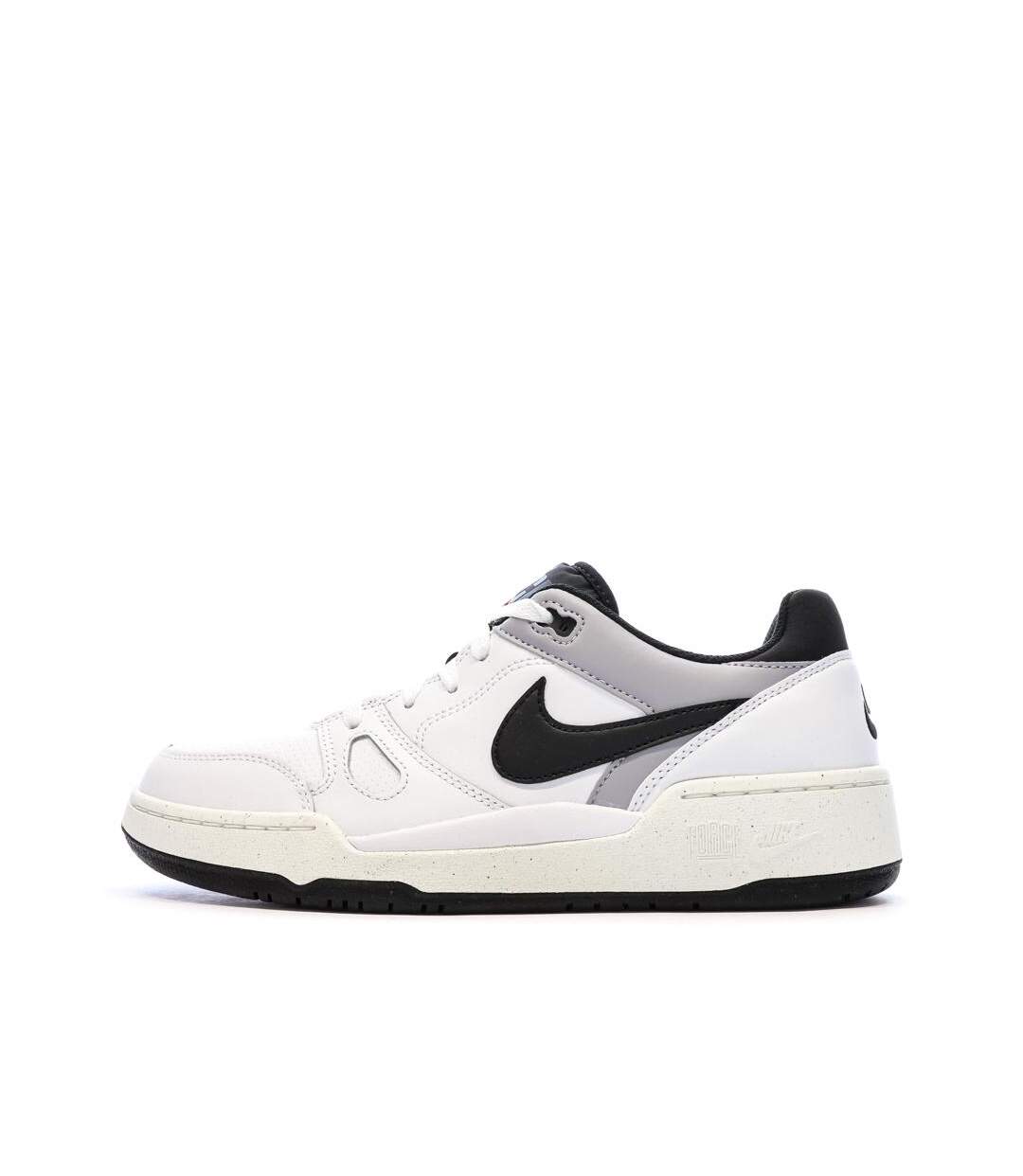 Baskets blanc/noir homme nike full force low-1