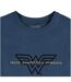 T-shirt Truth Compassion Strength Adulte Bleu Wonder Woman-3