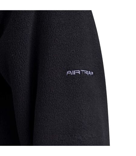 Womens/ladies Backstay Fleece Jacket Black Trespass