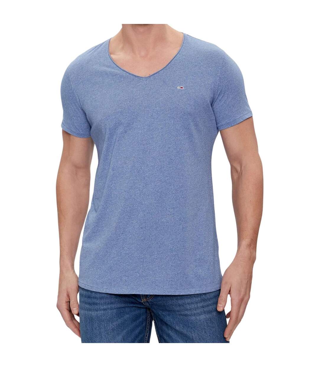 T-shirt Motif/style Logo Homme Bleu Tommy Jeans-2