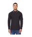 Mens roxberry long-sleeved polo shirt black Duck and Cover-1