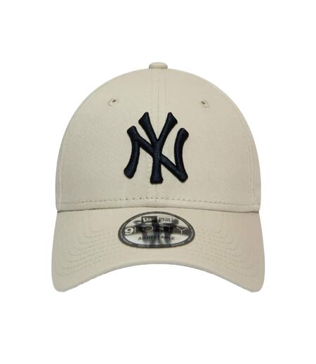 Mens 9forty Mlb League Essential New York Yankees Baseball Cap Beige New Era