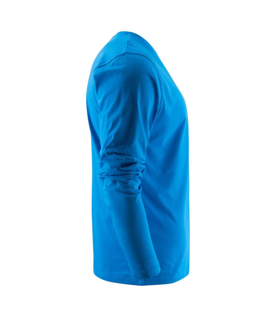 Unisex Adult Heavier Pro Long-sleeved T-shirt Ocean Blue Printer-4