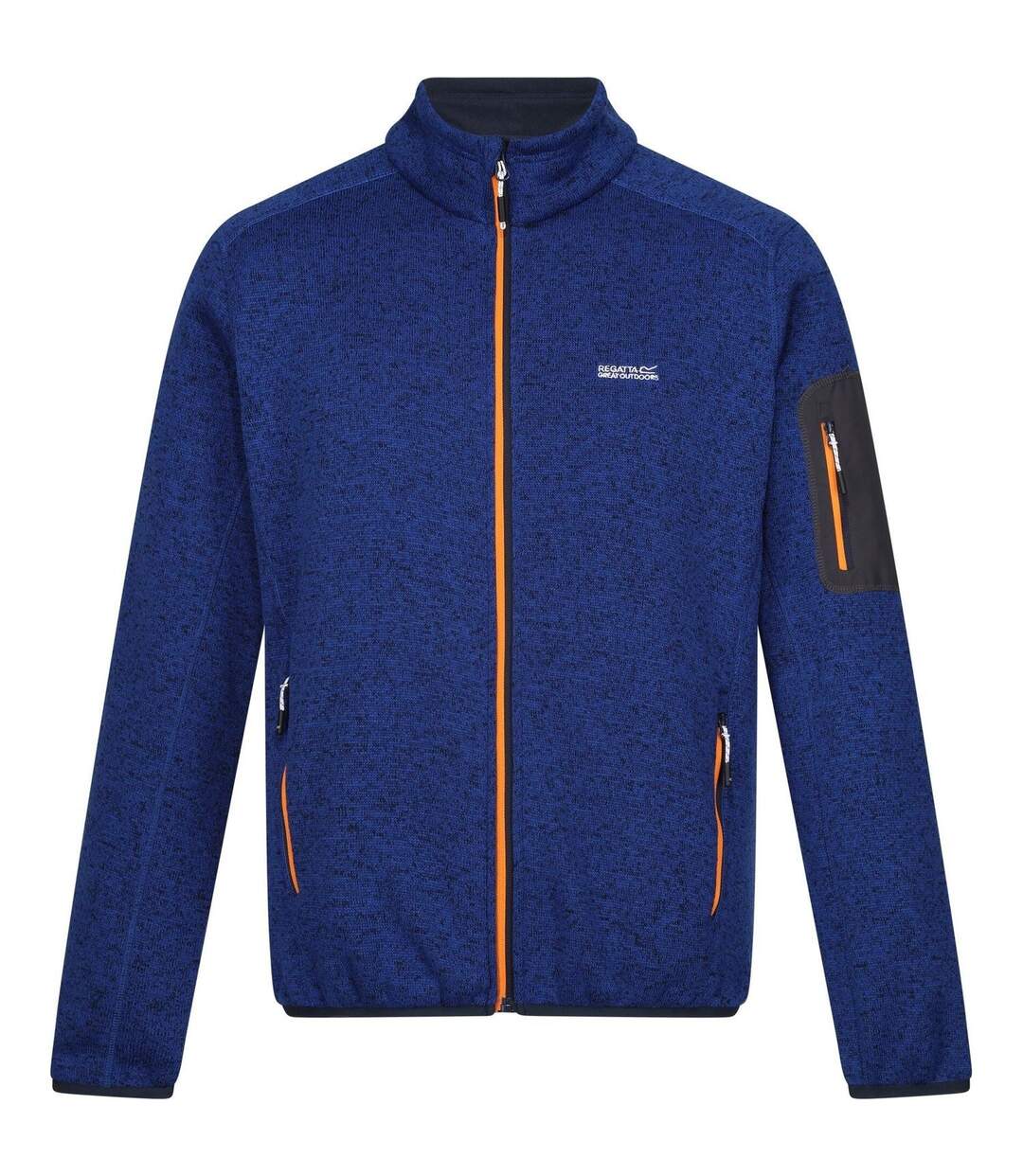 Veste Polaire Newhill Homme Bleu Roi Orange Kaki Regatta-2