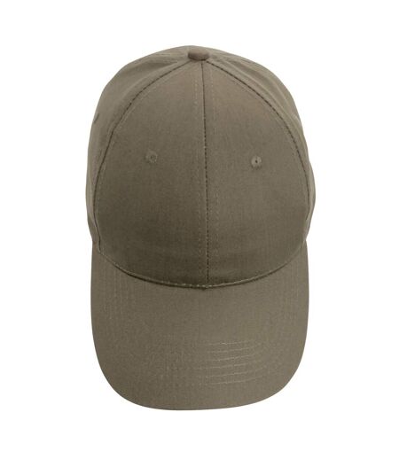 Impact aware 6 panel recycled cotton cap green XD Collection