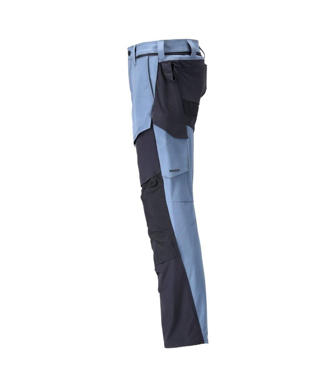 Pantalon De Travail Customised Homme Bleu De Gris Bleu Marine Foncé Mascot-3