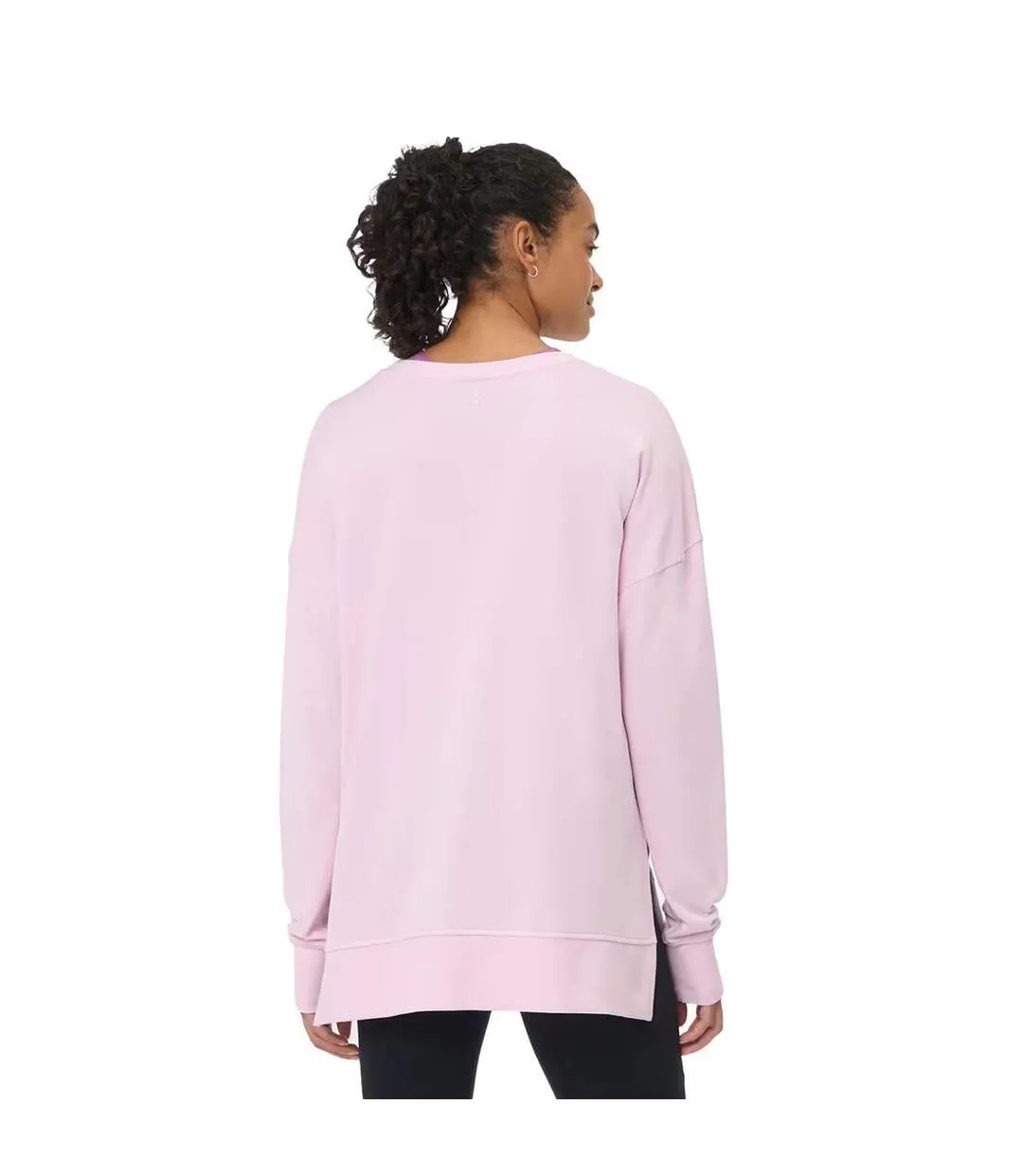 Sweat Motif/style Long After Class Femme Vieux Rose Sweaty Betty-3