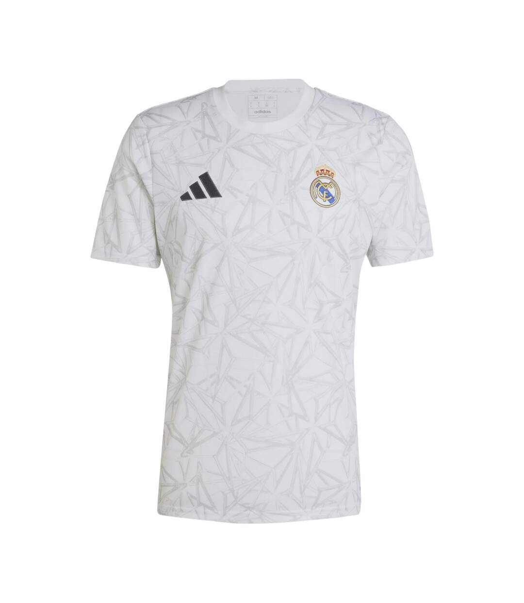 Maillot Style Real Madrid Cf Pre-match Homme Blanc Adidas-2