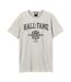 T-shirt hall of fame adulte vieux blanc Amplified