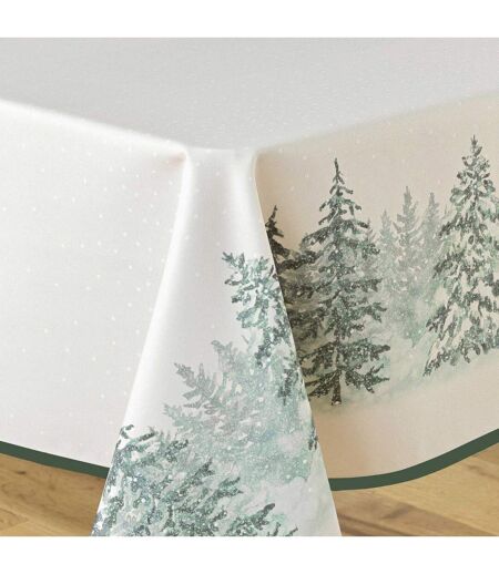 Nappe Imprimé Christmas 150x300cm Naturel