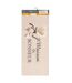 Tapis Déco Imprimé Happiness 50x120cm Beige-5