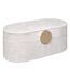 Boîte à Bijoux en Velours Enya 25cm Beige-1