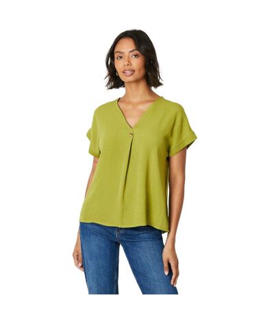 Blouse femme vert vif Dorothy Perkins