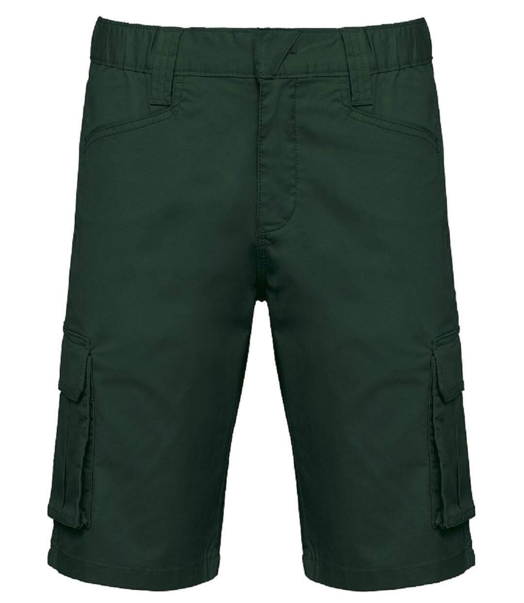 Bermuda multipoches - Homme - WK713 - vert foncé