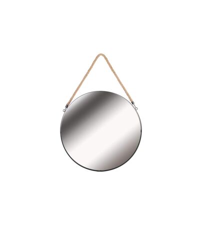 Miroir Mural avec Anse Jonc 50cm Noir