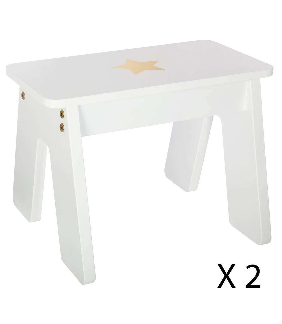 Table bureau avec tabourets enfant Douceur-4