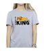 Disney Womens/Ladies The Lion King Daddy Is King Cotton Boyfriend T-Shirt (Gris sportif) - UTBI29519-3