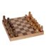 Jeu d'Échecs en Bois Micka 40cm Marron-1