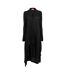 Robe Chemise Motif/style Uni Femme Noir Diesel-1