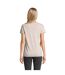 T-shirt Crusader Femme Beige Chiné SOLS-2