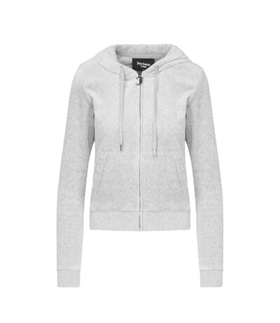 Veste à capuche femme argenté Juicy Couture