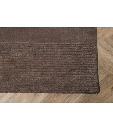 Tapis Déco en Laine Matteo 253x350cm Marron