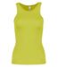 Débardeur de sport - Femme - PA442 - vert lime