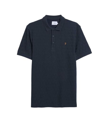 Polo Horace Homme Bleu Marine Foncé Farah