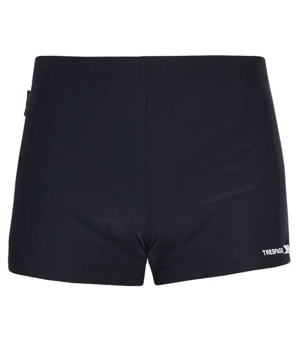 Trespass Mens Exerted Contrast Panel Swim Shorts (Black) - UTTP2198