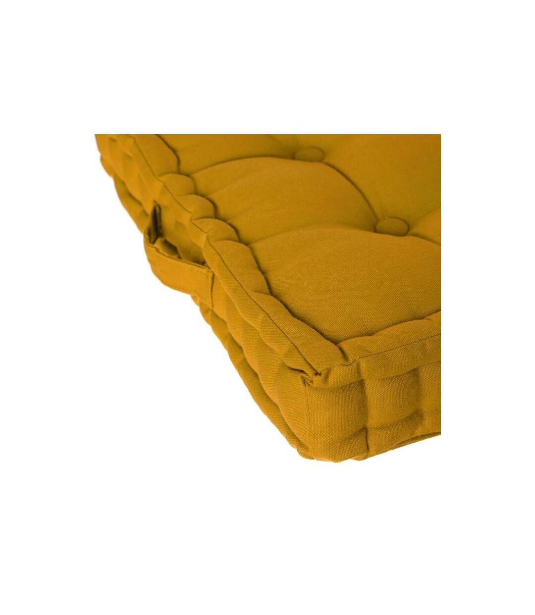 Coussin de Sol Dorian 40x40cm Ocre-3